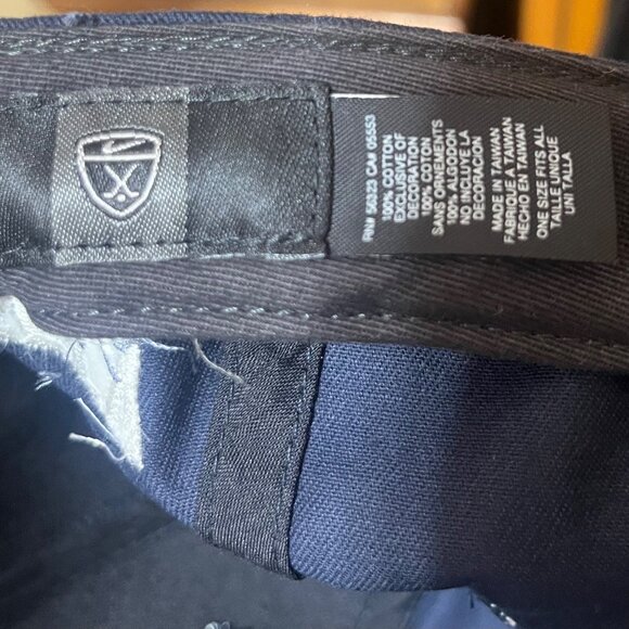 Nike Golf FirstEnergy Navy Blue Adjustable Hat New - Picture 7 of 9